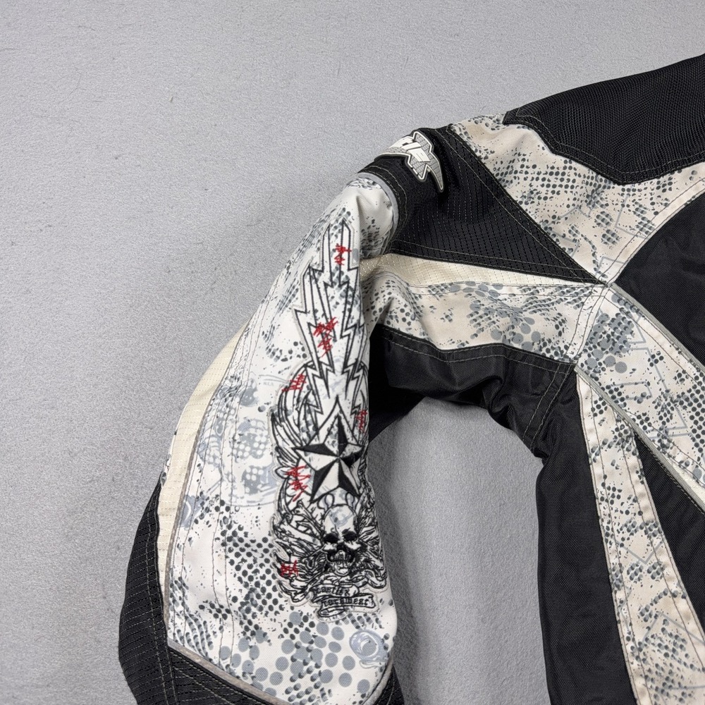 Castle X Switch Jacket Mens XL White Camo Insulated Ski Snowmobile Racing - Picture 7 of 12